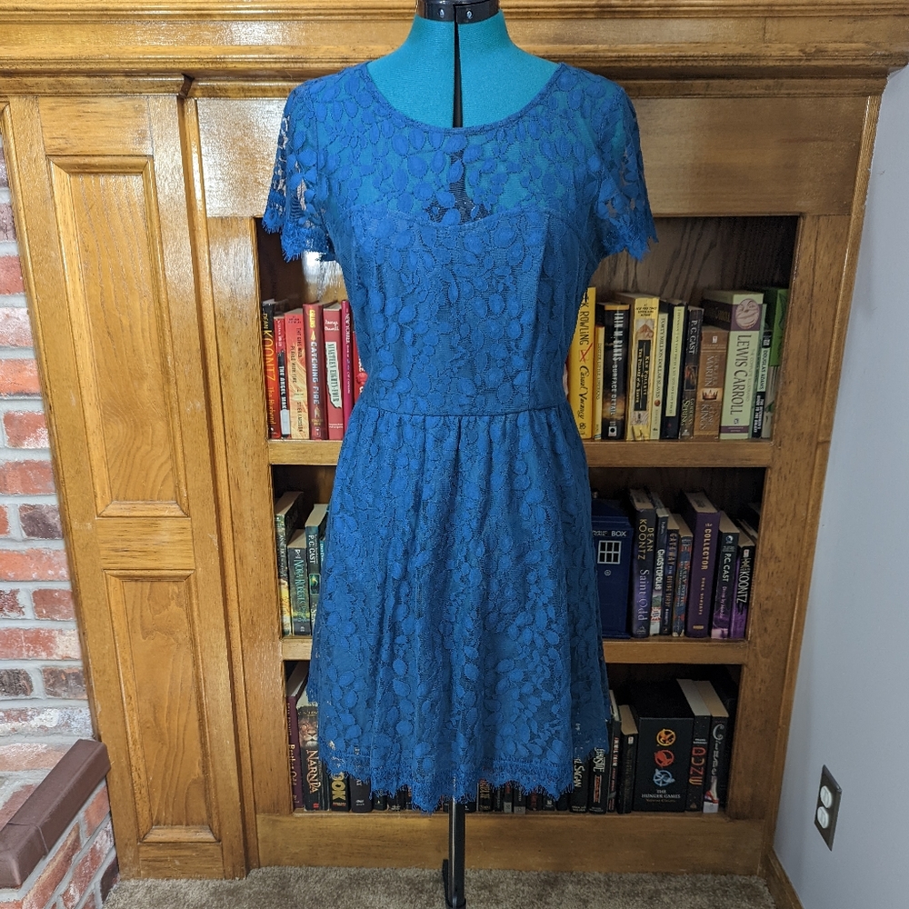 Lauren Conrad Blue dress size 12